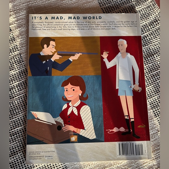 Mad Men: The Illustrated World, book by Dyna Moe- great condition - Picture 3 of 7